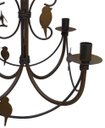 Ver imagem 4 de Pendente Decorativo de Passaros Coloridos para Sala de Jantar - Verniz