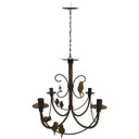 Ver imagem 5 de Pendente Decorativo de Passaros Coloridos para Sala de Jantar - Verniz