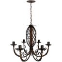 Ver imagem 6 de Pendente Luminária de Metal Trançada em Espiral para Iluminação Interna - Verniz