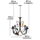 Ver imagem 2 de Luminária de Pássaros Retrô para Decoração e Iluminação de Área Gourmet - Colorido