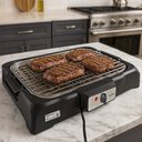 Ver imagem 2 de Churrasqueira Elétrica 1800w 8 Níveis Portátil de Mesa 220v