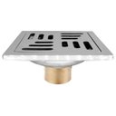 Ver mais imagens de Ralo 10x10 Inox Banheiro Anti Odor Anti Inseto Lavabo Cozinha Rapido Escoamento Resistente