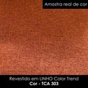Ver imagem 5 de Poltrona Decorativa Iris Pes Madeira Linho Color Trend Tca 303 Moll