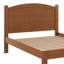 Ver imagem 5 de Cama Casal 140cm Madeira Maciça Lone Castanho F07 - Mpozenato
