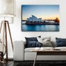 Quadro em Tela Canvas Sidney Skyline - 0,4 x 0,3m - 1