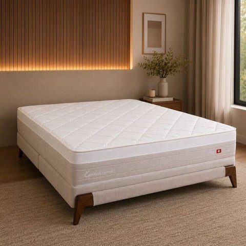 Cama Box Queen Essenza By Herval Yescasa Bege