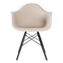 Ver imagem 4 de Kit 2 Cadeiras Charles Eames Eiffel com Braços - Daw - Nude - Bege - Madeira Preta