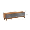 Rack Kappesberg 3 Portas Canela/chumbo 180cm - 3