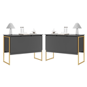Ver imagem 1 de Conjunto Buffets Solar Nobre Preto Dourado