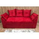 Ver imagem 2 de Sofá 3 Lugares Vermelho 608 Paris