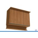 Ver imagem 2 de Armário Aéreo Modulado 3 Portas 120cm Liga Canela Kappesberg