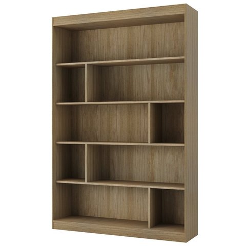 Estante para Quarto Elowen Yescasa Marrom/Nogal