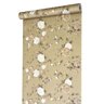 PAPEL DE PAREDE VINÍLICO IMPORTADO TEXTURA FLORAL - 1