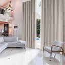 Ver imagem 1 de Cortina Blackout 5.40m X 5.00 Pé Direito Duplo Tecido Solaris:off White