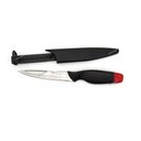 Ver imagem 4 de Faca Militar Tatica para Pesca Mergulho Flutuante Vermelha:vermelha