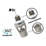 Sensor De Presença Sobrepor 360 Soquete E27 Lâmpada Iluminação PQSSS-0360 Proeletronic - 4