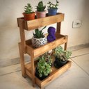 Ver imagem 1 de Suporte para Plantas, Prateleira Chão, Floreira, Jardineira P11