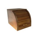 Ver imagem 3 de Caixa Porta Pão Pequena em Madeira Pinus com Tampa Basculante Marrom
