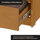 Ver imagem 5 de Cômoda para Quarto 4 Gavetas 89x99,2cm Carla Marrom/Cinamomo