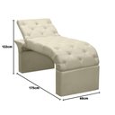 Ver imagem 3 de Maca Estofada Estética Cílios Regulável Spa Suede Ana Clara Cor:bege