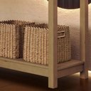 Ver imagem 6 de Aparador de Sala 120cm 2 Gavetas Madeira Maciça Vitalis Freijó F07 - Mpozenato