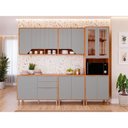 Ver imagem 1 de Cozinha Completa 5 Peças Celeste C182 Cinamomo/Platina MGM