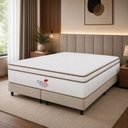 Ver imagem 5 de Colchão Casal Sr Life Magnific Massage Infra Espuma D33 138x188x31cm Bege