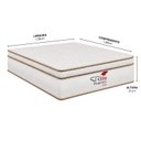 Ver imagem 2 de Colchão Casal Sr Life Magnific Massage Infra Espuma D33 138x188x31cm Bege