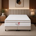 Ver imagem 3 de Colchão Casal Sr Life Magnific Massage Infra Espuma D33 138x188x31cm Bege