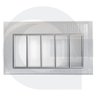 Walk in Cooler Gallant Congelados 5 Portas Vidro com Piso Painel 220V/3F CWCCP-05 - 2