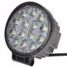 Farol De Milha Refletor Carro Barco Lancha Automotivo Redondo 14 Leds 42w 12v/24v - 1