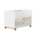 Ver imagem 6 de Berço Mini Cama com Guarda Roupa Apolo MDF Branco Fosco Reller Móveis