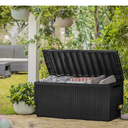 Ver imagem 1 de Baú Multiuso Guarda Objetos Springwood 305l - Preto