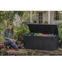 Ver imagem 3 de Baú Multiuso Guarda Objetos Springwood 305l - Preto