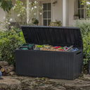 Ver imagem 2 de Baú Multiuso Guarda Objetos Springwood 305l - Preto