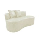 Ver imagem 2 de Namoradeira Sofá Feijão Hana Orgânica Courissímo Creme
