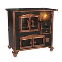 Ver mais imagens de FOGAO A LENHA N 1 PRINCESS PREMIUM PRETO ROSE GOLD SE