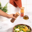 Ver imagem 5 de Saleiro ou Pimenteiro de Cozinha Madeira Acácia Sal Pimenta