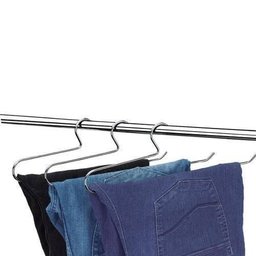 Cabide Para Calça Cromado - Kit Com 12 Unidades - Arthi - 2