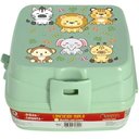 Ver imagem 1 de Lancheira Dupla com Divisória Infantil Verde - Lanc05 - Keita Lancheira Dupla com Divisória Infantil