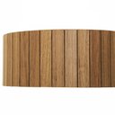 Ver imagem 4 de Luminária Decorativa Madeira Plafon Redondo Dunas 25cm