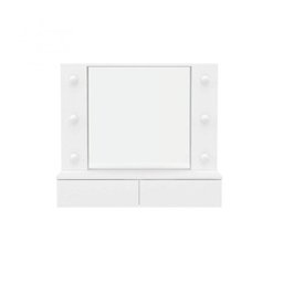 Penteadeira de Parede com Espelho 2 Gavetas Arujá Politorno - 9