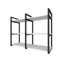 Ver imagem 2 de Estante cantinho do café prateleira industrial prateleira industrial Prateleira industrial suspensa