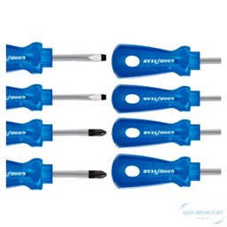 Chave de Aperto Jogo De Mini Chave Fenda e Phillips 4 Peças - 2