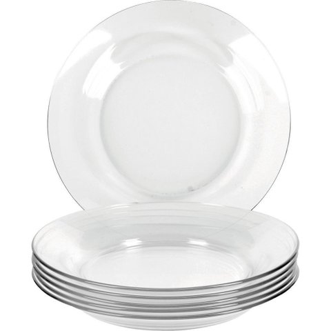 Conjunto de Pratos Fundos Astral 24 Peças Duralex
