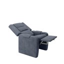 Ver imagem 3 de Poltrona Reclinável do Papai Mônica – Veludo Confortável– Just Time