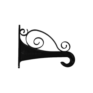 Suporte de Plantas Gancho Plástico Hercules N3 Preto 37016