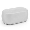 Ver imagem 7 de Kit 02 Puffs Decorativos Orgânicos Molly 02 Lugares Couríssimo Branco - Desk Design Cor Branco