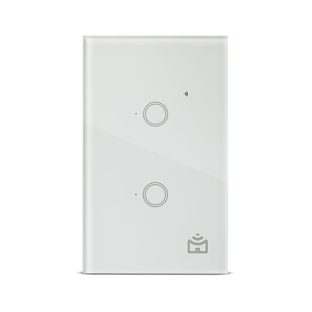 Smart Interruptor Positivo Casa Inteligente 2 Módulos Touch - 4