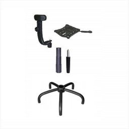 Cadeira para Costureira Nr17 Ergonomica Preta - Base Aranha - 2